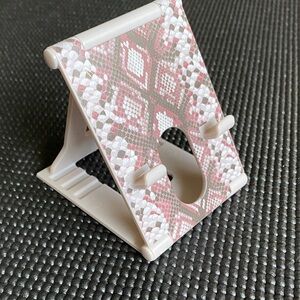 Amazon Pink and White Phone Stand Holder